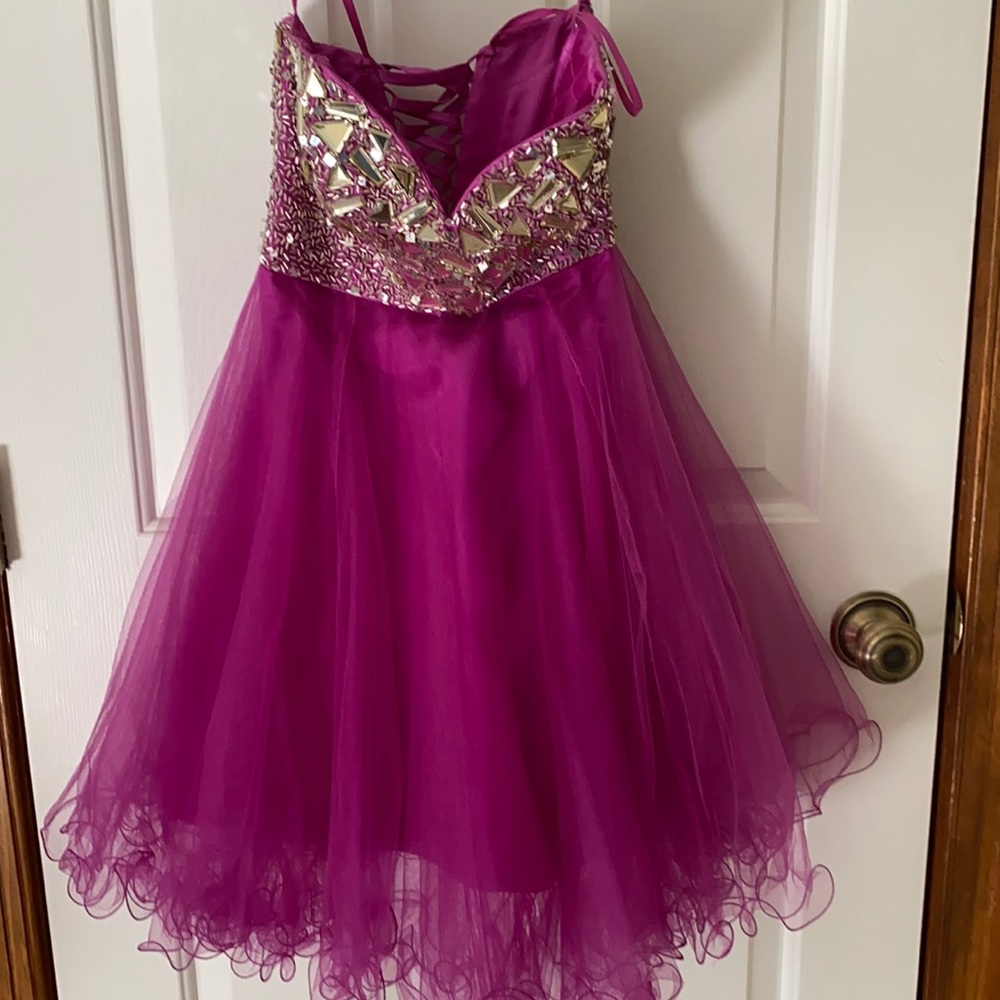 Pink gown